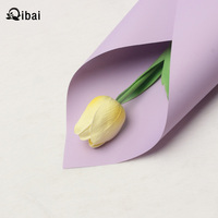 Qibai Neues benutzer definiertes Farb paket wasserdichtes Geschenk papier Luxus-Blumen verpackungs papier Florist-Paket für Party Valentinstag