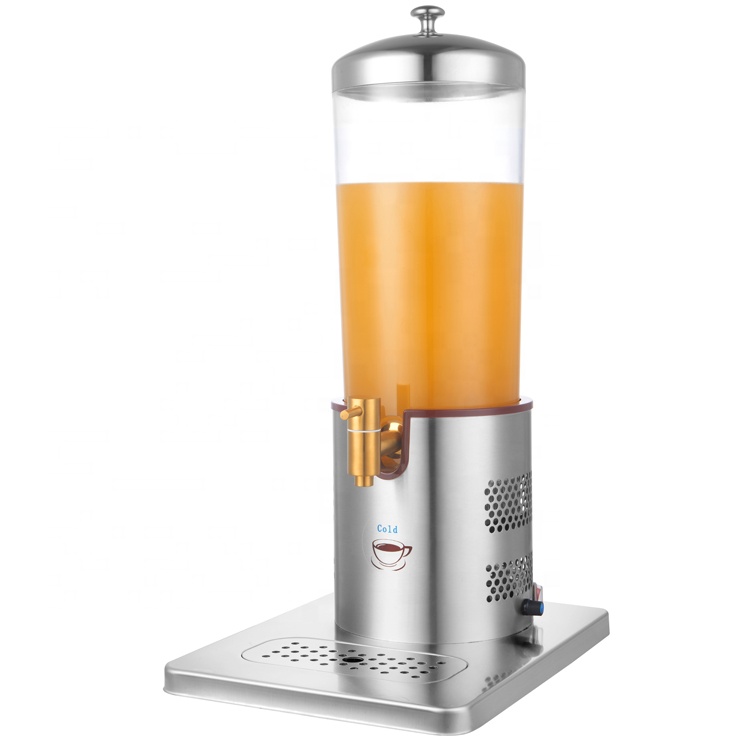 Оборудование для кейтеринга, буфетный дозатор для сока горячих и холодных напитков с одним баком 6 л