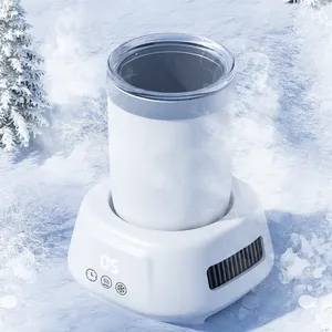 Compact Electric Mini Countertop Cooler Warmer Fast Portable Cup Cooler Household Hotel Outdoor Use New Condition Plastic