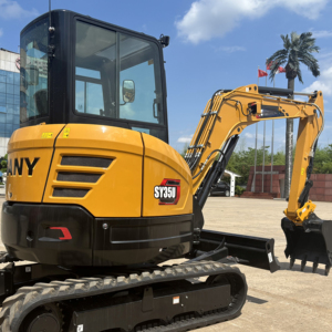 オリエマック機械 3.5トン ミニショベル YC35SR/SY35U/XE35E クローラー式掘削機 クボタ/ヤンマーエンジン搭載 - Product Image 1