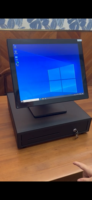 POS-система WUXIN с двумя экранами, термопринтером 58 мм, 4 ГБ ОЗУ, Wi-Fi и Bluetooth, кассовый аппарат для бизнеса