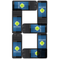 Extérieur étanche Original flambant neuf Smart Handheld 4G mobile POS TPV avec paiement par carte paiement rapide