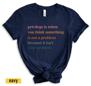 T-shirt retrò femminista da donna, 100% cotone, girocollo, manica corta, casual, con stampa di lettere, adatta a tutte le stagioni. - Product Image 1