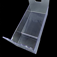 Support mural en polycarbonate incassable sur mesure pour boîte à gants, distributeur transparent en PC – Fabricant