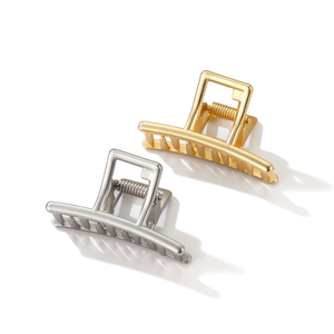 Fermaglio per capelli Z One Word Hair Claw 4,5 cm in metallo, piccolo, per donna - Product Image 3