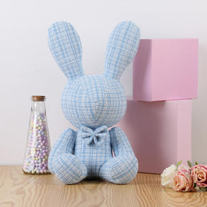 Giocattolo Coniglietto con Papillon di Alta Qualità alla Moda Durevole in Vari Colori per Decorazioni Pasquali - Product Image 5