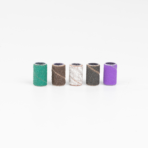 Vente en gros <span class=keywords><strong>de</strong></span> bandes abrasives jetables pour pédicure <span class=keywords><strong>dremel</strong></span> zebra blanc rose violet bandes abrasives pour perceuse électrique à ongles - Product Image 6