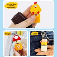 Cartoon Stress-relief PVC Keycap Custom Mechanical Keyboard Key-swapping Tester Sugar-cube-shaped Press-key Stress-relief Toy