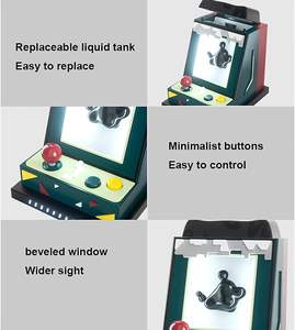 Lumière Rythmique Intelligente à Fluide Magnétique, Lumière Rythmique Musicale, Dansant au Rythme de la Musique, 10 Niveaux de Sensibilité, Ornement de Décompression - Product Image 2