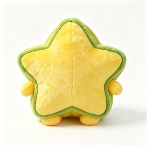Peluche de fruta estrella personalizado, peluche de carambola, peluche de fruta, peluche de fruta estrella adorable, peluche de fruta estrella amarilla - Product Image 3