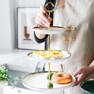 3-Tier Cupcake Cake Stand Kid's Party Supplies Favors for Birthday Tea Afternoon Christmas-Dessert Serving <strong>Tray</strong> with <strong>Candy</strong> Bar - Product Image 6