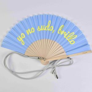 Éventails pliants portables en soie Ywbeyond, éventails à main en bambou gravés sur mesure, souvenirs de mariage personnalisés, cadeaux pour invités, Philippines - Product Image 6