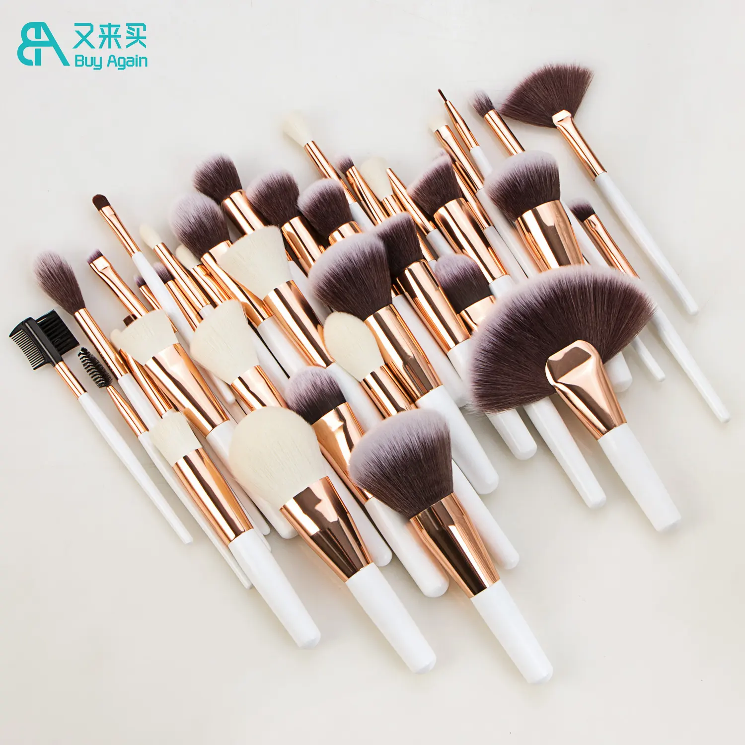 En gros haute qualité vegan marque privée logo personnalisé brosse cosmétique unique pinceaux de maquillage pour le maquillage