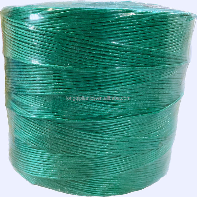 2.5mm 3mm Agricultural Polypropylene Raffia String Sisal Rope Plastic Rope Strapping Fibrillated pp Yarn