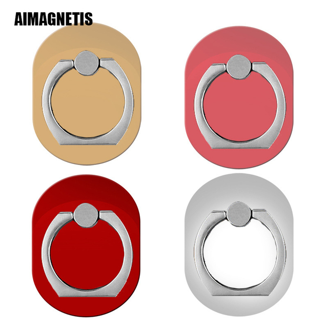 Factory Free Sample Magnetic Finger Ring Phone Holder Buckle Mount Mobile Phone Case Grip Holder