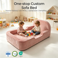 Produit phare 2026 : Canapé-lit pour enfants avec mousse haute densité, emballage sous vide, personnalisation usine