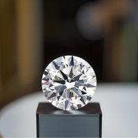 Diamante Redondo Cultivado en Laboratorio (Color D, Perforado con Láser) con Corte Excelente, Certificado IGI, Marca LANXIN para Joyería