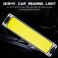 Lampe de plafond de voiture à LED blanche COB 54 87 108SMD 12V 24V, panneau LED, lampe de lecture intérieure, éclairage de plaque d'immatriculation, lampe de plafond de voiture, lampe filaire intérieure