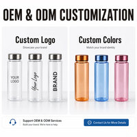 Botella de Agua Tritan de 350ml, 500ml, 700ml con Logotipo Personalizado, Taza para Jugo a Prueba de Fugas para Deportes, Fitness, Gimnasio, Entrenamiento, Proveedor Mayorista