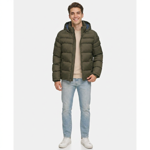 Diseños personalizados al por mayor de alta calidad chaquetas acolchadas para hombre a la venta diseño OEM ropa de invierno chaqueta acolchada para hombre - Product Image 1
