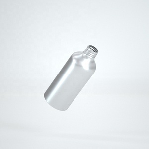 Flacon de parfum en <span class=keywords><strong>aluminium</strong></span> avec couvercle rabattable, tailles de 30 ml à 500 ml, conteneur de lotion cosmétique, base en métal et bouchon à vis - Product Image 6