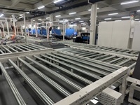 Sistem Konveyor Rol Modular Otomatis Seri QIANRUN GTL01 380V untuk Pengangkutan Pallet, Kapasitas 10-500kg/m, Perakitan Bertenaga