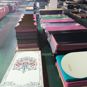 <span class=keywords><strong>Tappetino</strong></span> <span class=keywords><strong>Yoga</strong></span> Aloe Durevole, Ecologico, Antiscivolo in PU e Gomma Naturale, Forma Ovale, Migliorato per un Equilibrio Ottimale - Product Image 1