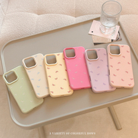 Coque de téléphone au design mignon, couleur bonbon, en TPU, pour iPhone 17 Air 16 Plus 15 14 13 12 Pro Max 11