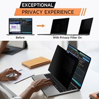 Film de Confidentialité Anti-Reflet 4 Voies pour MacBook Air 13 15 et MacBook Pro 14 16 2026 – Vente Chaude en Gros Direct Usine