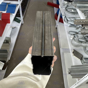 Machine de formage de tubes carrés pour étagères d'entrepôt robustes, poutres verticales et plaques de fixation - Product Image 5