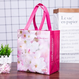 Bolsa <span class=keywords><strong>de</strong></span> <span class=keywords><strong>tela</strong></span> no tejida reutilizable para publicidad, con logotipo personalizado impreso, laminada, ultrasónica, buena calidad, PP, hecho en China - Product Image 5