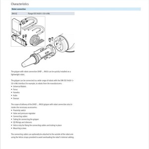 Kit de préhenseur adaptable <span class=keywords><strong>FESTO</strong></span> 100% original pour robots DHEF-20-A-RA50 8210811 Kit de préhenseur adaptable pour robots - Product Image 5