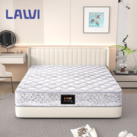 Matelas Hôtelier Haut de Gamme Grand Format à Ressorts Ensachés Roulé en Boîte, en Mousse à Mémoire de Forme pour Chambre à Coucher