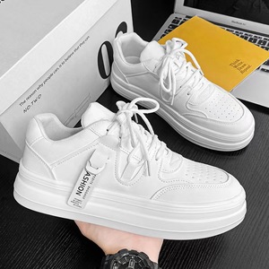 Baskets blanches pour femme, sport et décontractées, nouvelle collection printemps 26ème anniversaire, à talon épais, polyvalentes, tendance et flatteuses - Product Image 4