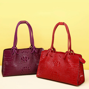 Sacs à main de créateurs de marques célèbres, sacs à bandoulière carrés pour femme, nouveau motif crocodile, sac fourre-tout classique <span class=keywords><strong>grande</strong></span> fermeture - Product Image 1