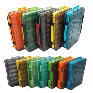 Doppelseitige Plastik-Angelköderbox für Flussangeln mit Tintenfisch-Jigs, Minnows und Köderzubehör - Product Image 5