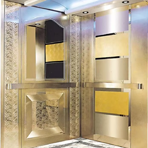 Ascenseur de passagers sécurisé pour hôtels avec accès par escalier, entraînement AC sans engrenages, installation facile pour le confort et la commodité - Product Image 1