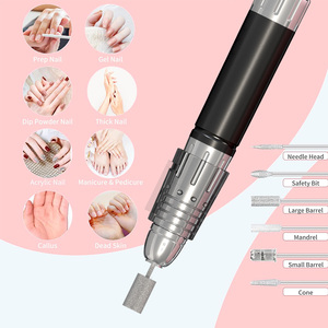 Máquina de Taladro de Uñas Recargable Portátil sin Escobillas <span class=keywords><strong>Love</strong></span> <span class=keywords><strong>Crazy</strong></span> DMJ-111 de 35000 rpm para Manicura y Pedicura - Product Image 4