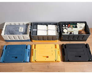 Outdoor Durable Floating Foldable Multifunctional Car <b>Trunk</b> Organizer Fishing <b>Storage</b> Plastic Cargo Camping <b>Box</b> <b>Storage</b> <b>Box</b> - Product Image 6