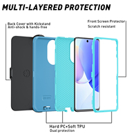 Échantillon gratuit Honor Nova 9 50 Defender Mobile Shell Clip de ceinture Holster Funda De Cellular avec Carcasa Del Telefono Protection