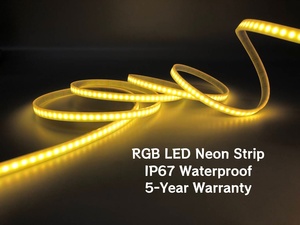 Bande LED néon 24V RGB IP67 étanche avec connexion USB pour <span class=keywords><strong>piscine</strong></span> extérieure, bar, bâtiment, pont, projet minier souterrain - Product Image 4