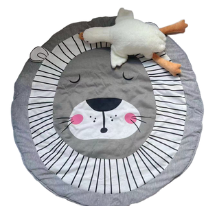 <span class=keywords><strong>Tapis</strong></span> de jeu 3D pour animaux pour nouveau-nés, 100 cm d'épaisseur, coton/polyester, <span class=keywords><strong>tapis</strong></span> rampant pour bébés et nourrissons - Product Image 1