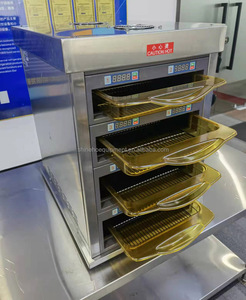 Chauffe-Plats <span class=keywords><strong>Professionnel</strong></span> Électrique Commercial Shineho en Acier Inoxydable pour Burgers/Poulet Frit, 1/2/3 Niveaux, 2/4/9 Plateaux, Idéal pour la Restauration Rapide - Product Image 6