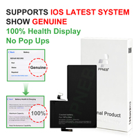 Batterie de remplacement authentique certifiée CE pour iPhone 11 12 13 14 15 16 Pro Max – Batteries d'origine 100 % fonctionnelles, résolvant le problème du message pop-up