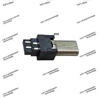 Cable de Datos USB Tipo V8 con Conector Macho de 8 Pines Mini USB, Fabricante Chino