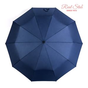 <span class=keywords><strong>Parapluie</strong></span> pliable pour <span class=keywords><strong>homme</strong></span> RST de haute qualité avec manche en bois, grande taille, 10 baleines - Product Image 3