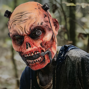 Máscara de Zombi de Terror <span class=keywords><strong>Realista</strong></span> 3D para Halloween, Accesorios de <span class=keywords><strong>Disfraz</strong></span> para Fiestas Navideñas, Éxito de Ventas - Product Image 3