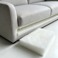 Ouate de coton sans colle en gros pour rembourrage de matelas et de canapés, thermocollée en usine