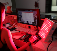 Panel de Terapia de Luz LED Infrarroja Roja Pulsada RedDot LED RDPRO300, Función de Fisioterapia, Garantía de 3 Años, Tratamiento Facial y Corporal