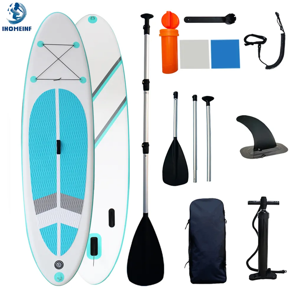 Placa inflável para prancha de surf, 20-''x 30'' x 6 "isup stand, remo para esportes aquáticos e surf, armazém exterior
